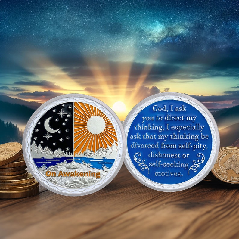 Recovery Sun and Moon Sobriety Coin mysite