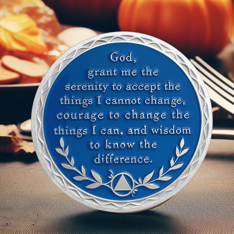 Personalized Butterfly Tree Recovery Sobriety Coin 3D Sliver AA Medallion Chip mysite