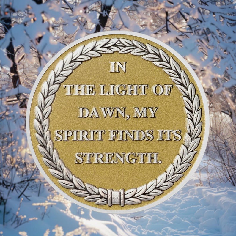 Delicate Triangle Sobriety Coin mysite