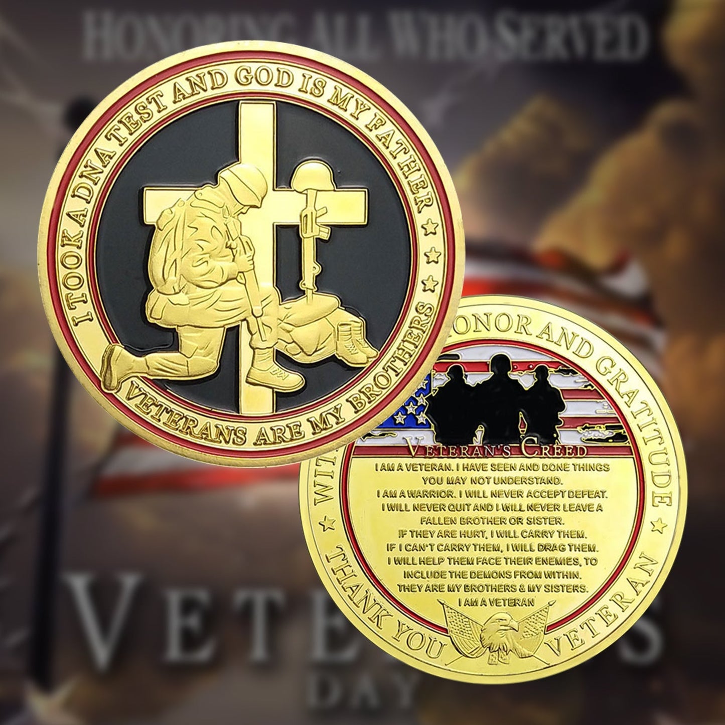 With Respect Honor And Gratitude Military Challenge Coins mysite