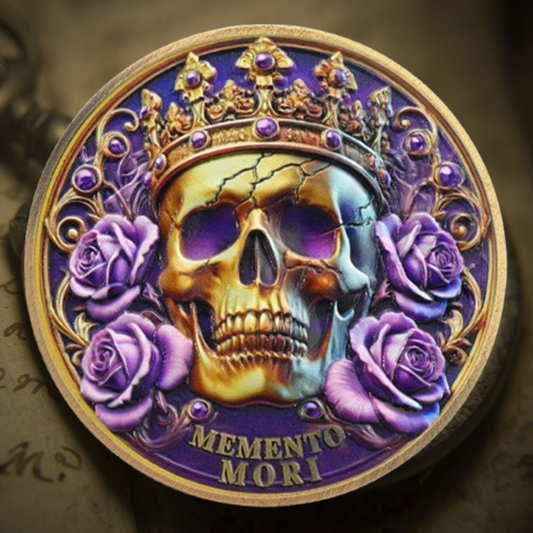 Your Time is Limited Inspirational Stoicism Memento Mori Coin mysite