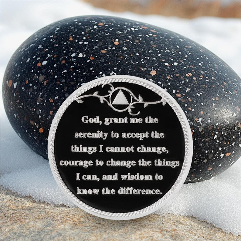 Personalized Day-night Cycle Customizable Strength and Growth Sobriety Coin mysite