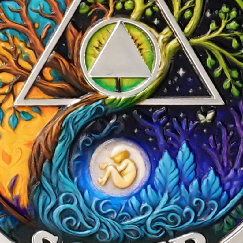 Personalized Day-night Cycle Customizable Strength and Growth Sobriety Coin mysite