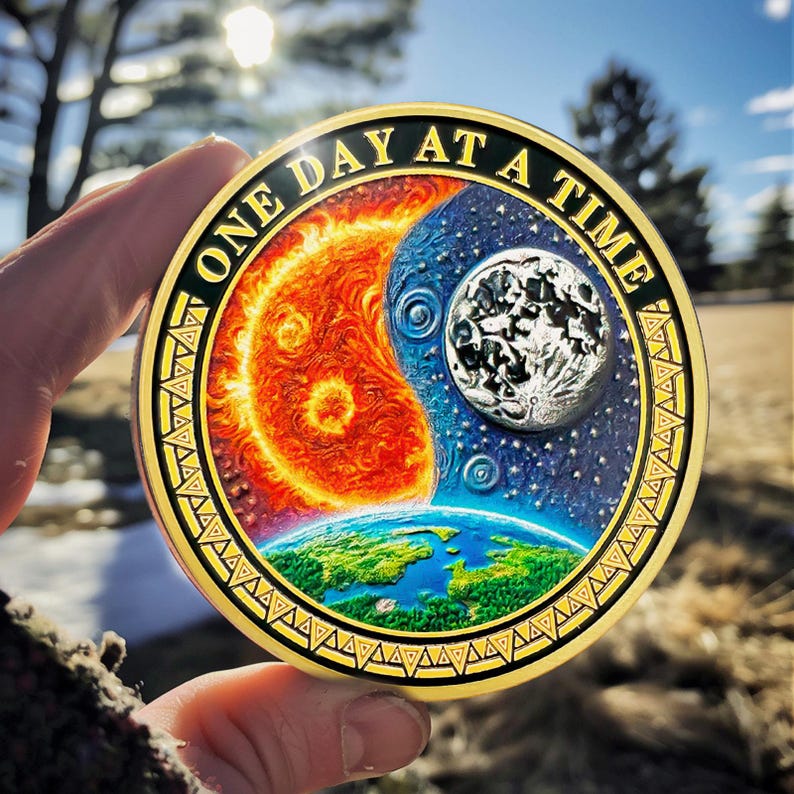 Sun and Moon Sobriety Coin mysite