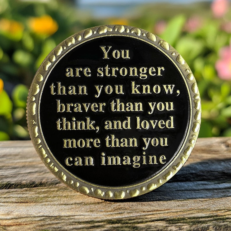 Recovery Addiction Sunset Beach Freedom Dolphins Sobriety Coin mysite