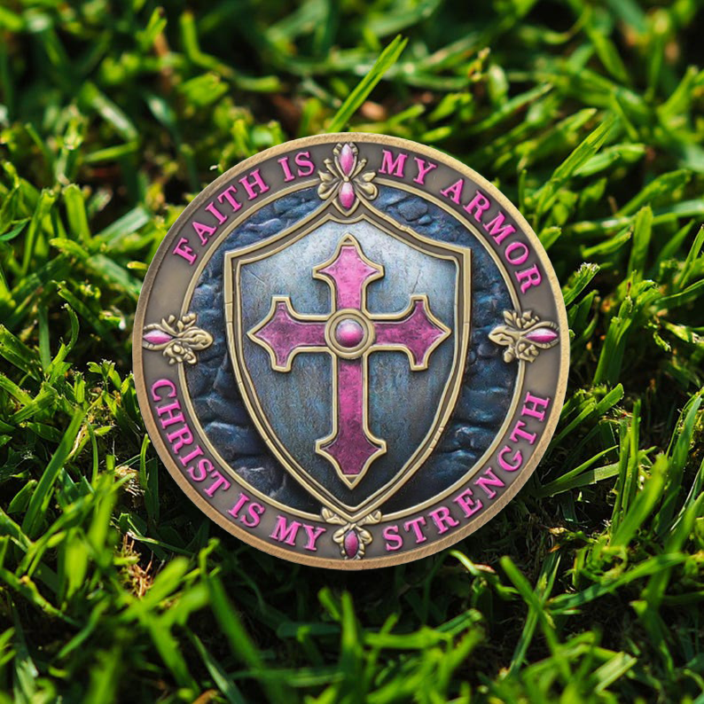 Inspirational Bible Verse Beach Footprints Religious Coin mysite