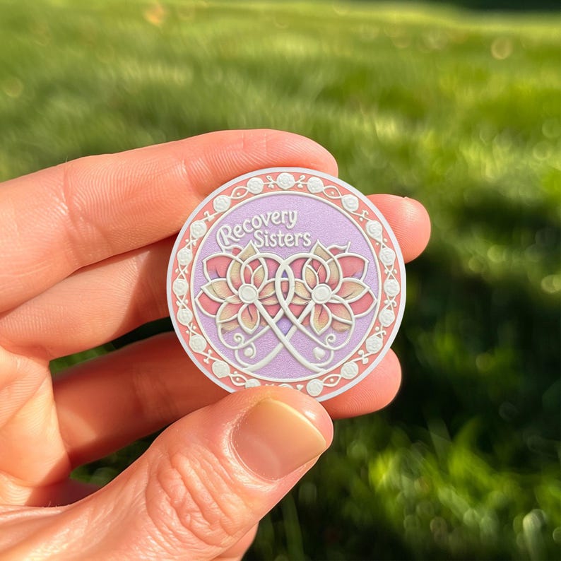 Never Alone Original Recovery Sisters Sobriety  Coin mysite