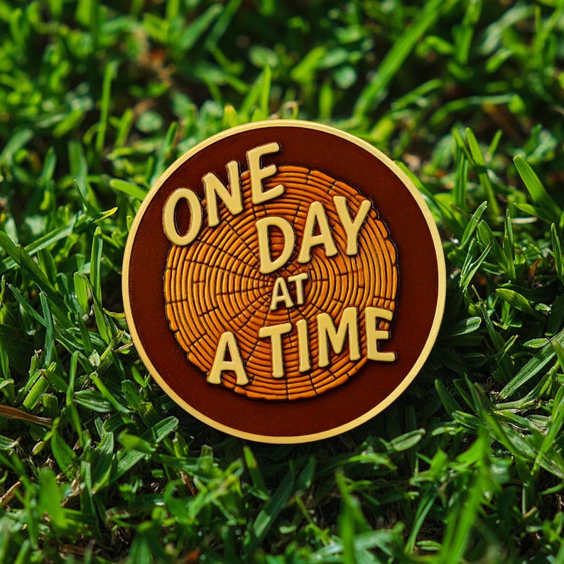 Forest Sun  Recovery Sobriety Coin mysite