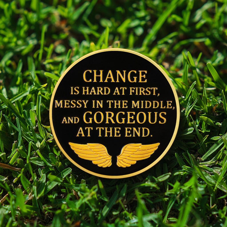 Personalized Skydiving Sobriety Coin mysite