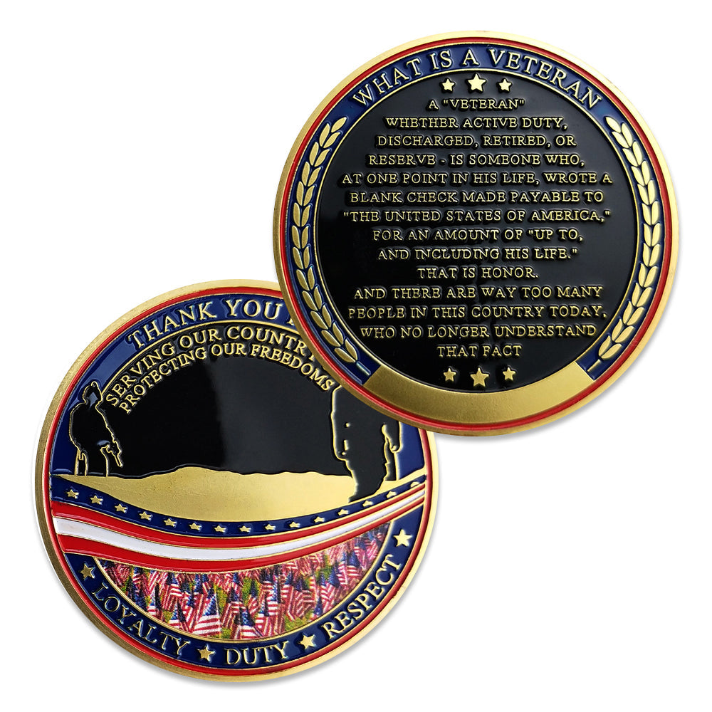 Serving Our Country Veteran Challenge Coin mysite