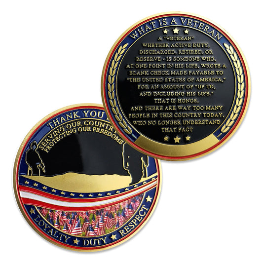 Serving Our Country Veteran Challenge Coin mysite