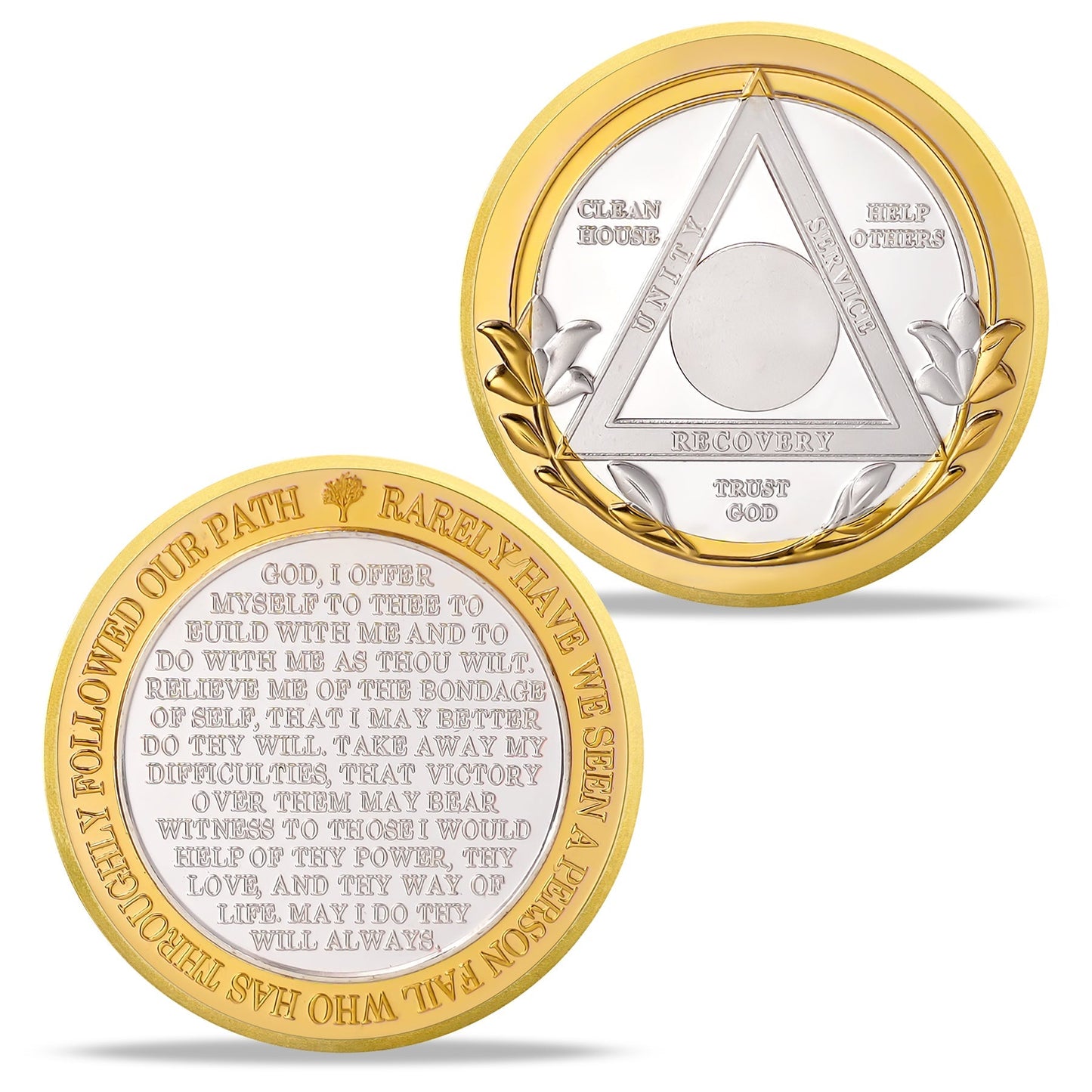 Recovery Golden Hope Sobriety Coin mysite