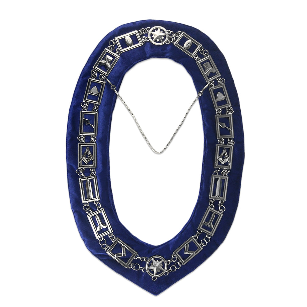 Masonic Blue Lodge Craft Working Tools Chain Collar mysite