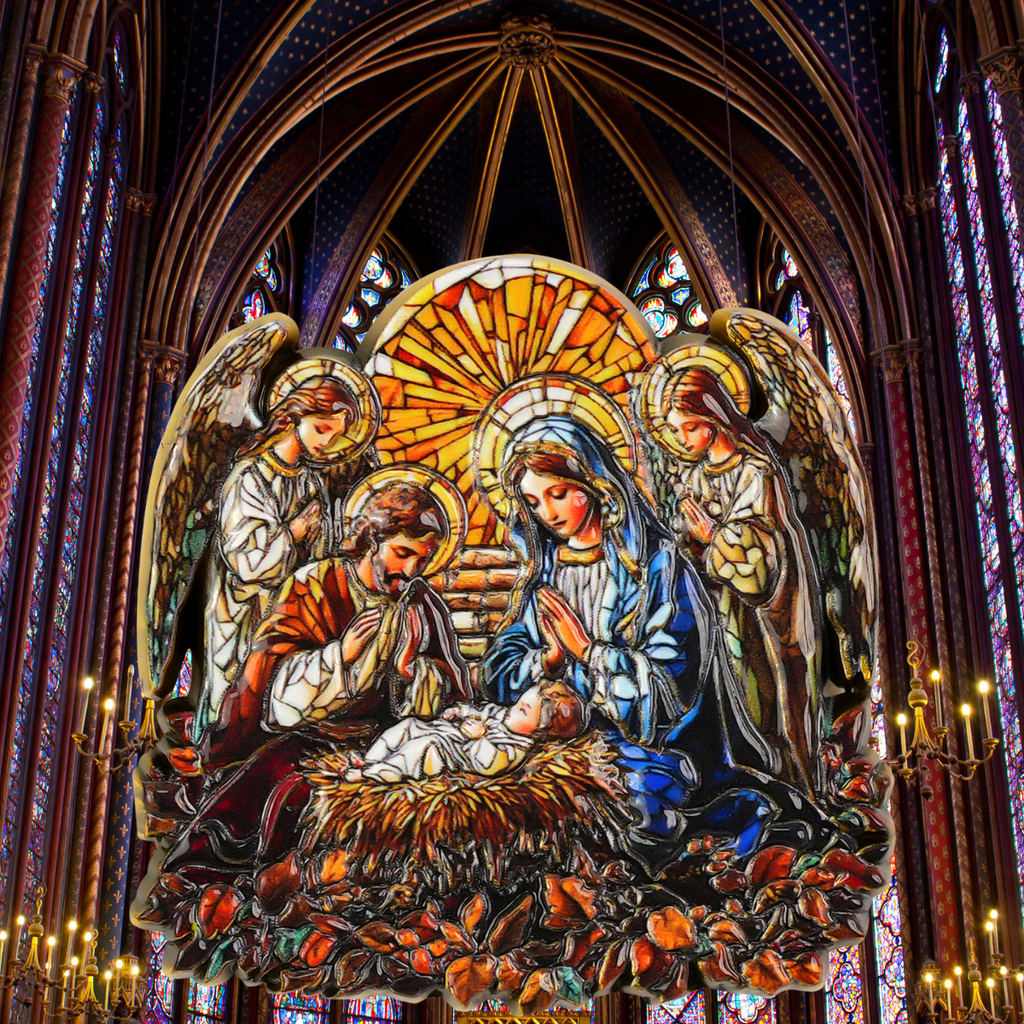 Nativity Scene Religious Coin: Gift & Inspire mysite