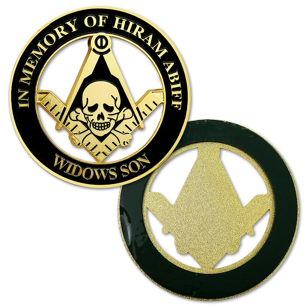 Hiram Abiff Auto Car Emblem mysite