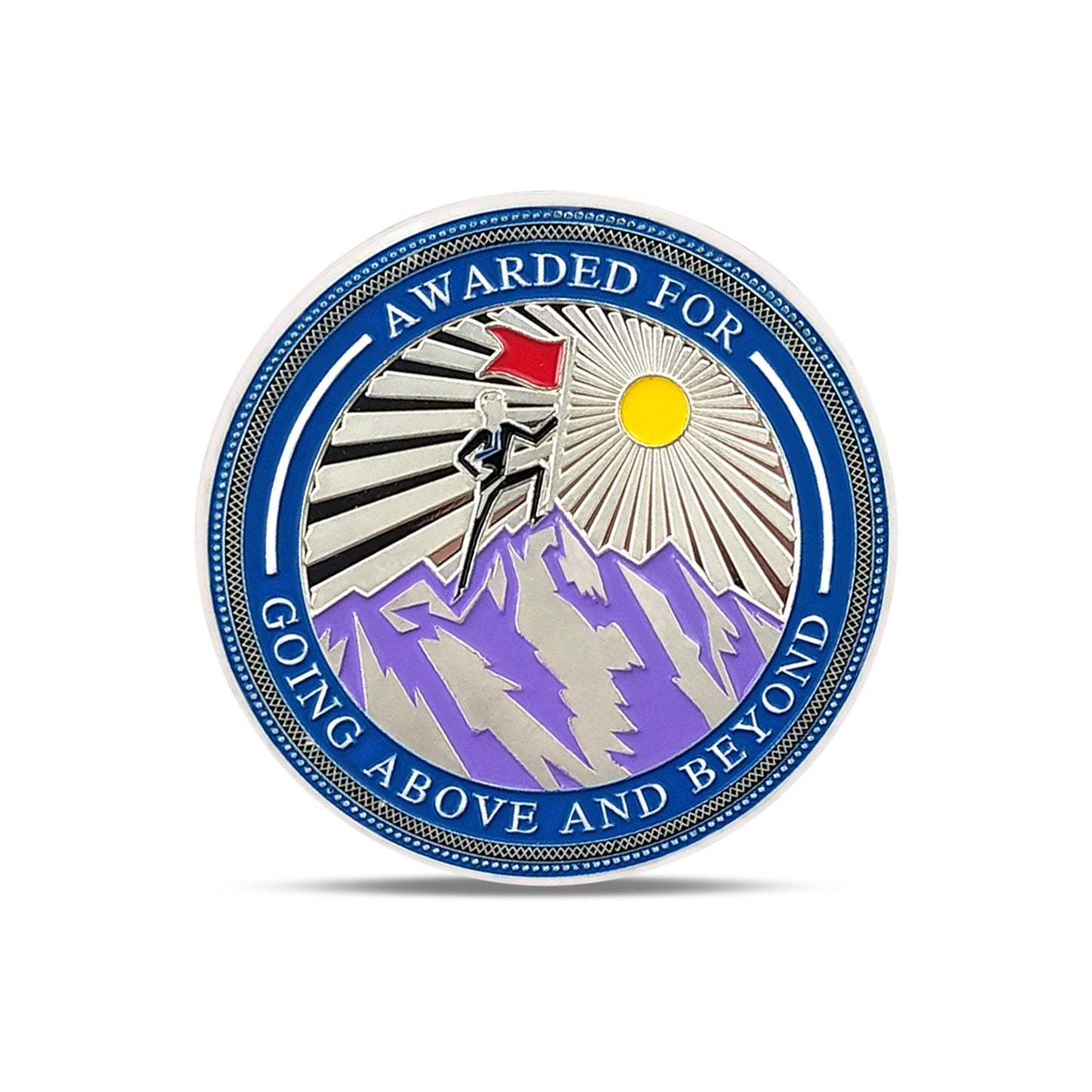 Encouragement Challenge Coin-Employee Appreciation Gifts Inspirational Thank You Coin for Students and Cowokers-Going Above and Beyond mysite