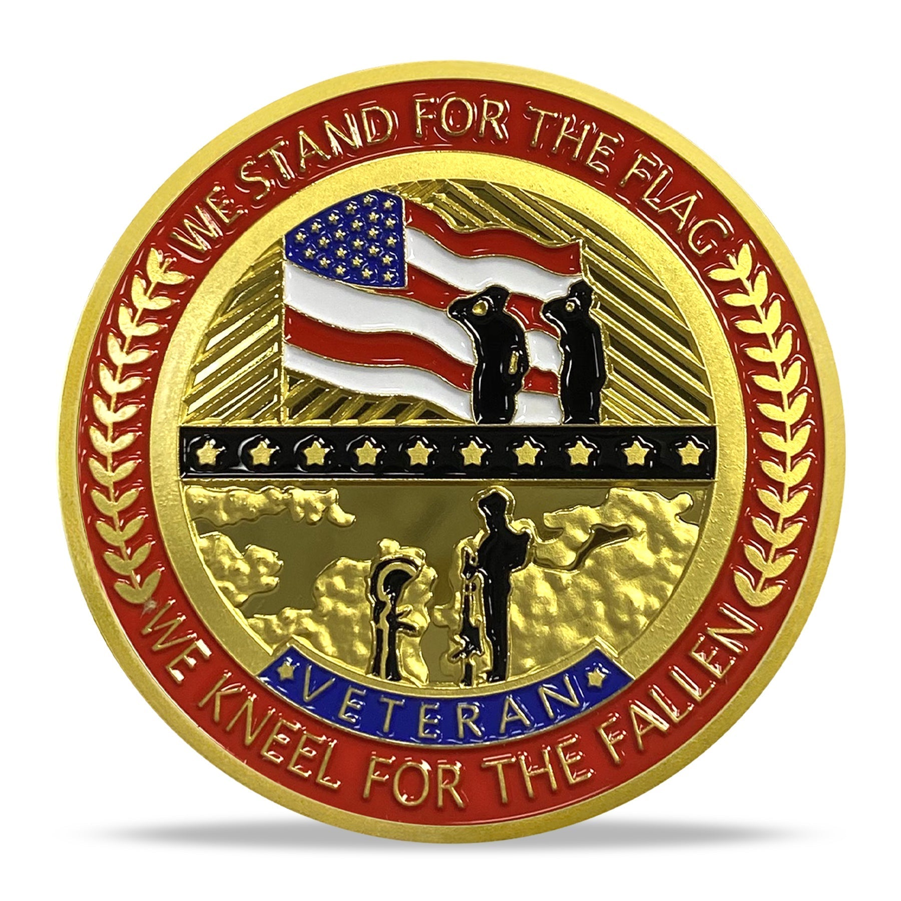 Never Forget Veterans Challenge Coin mysite