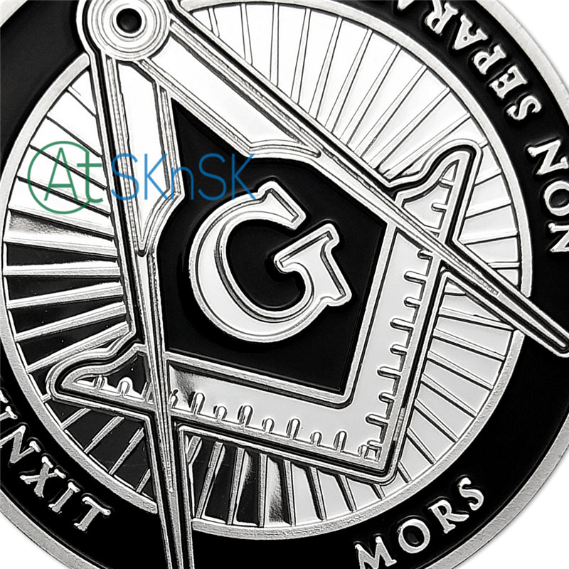 All-Seeing Eye Of Freemasonry's Challenge Coin mysite