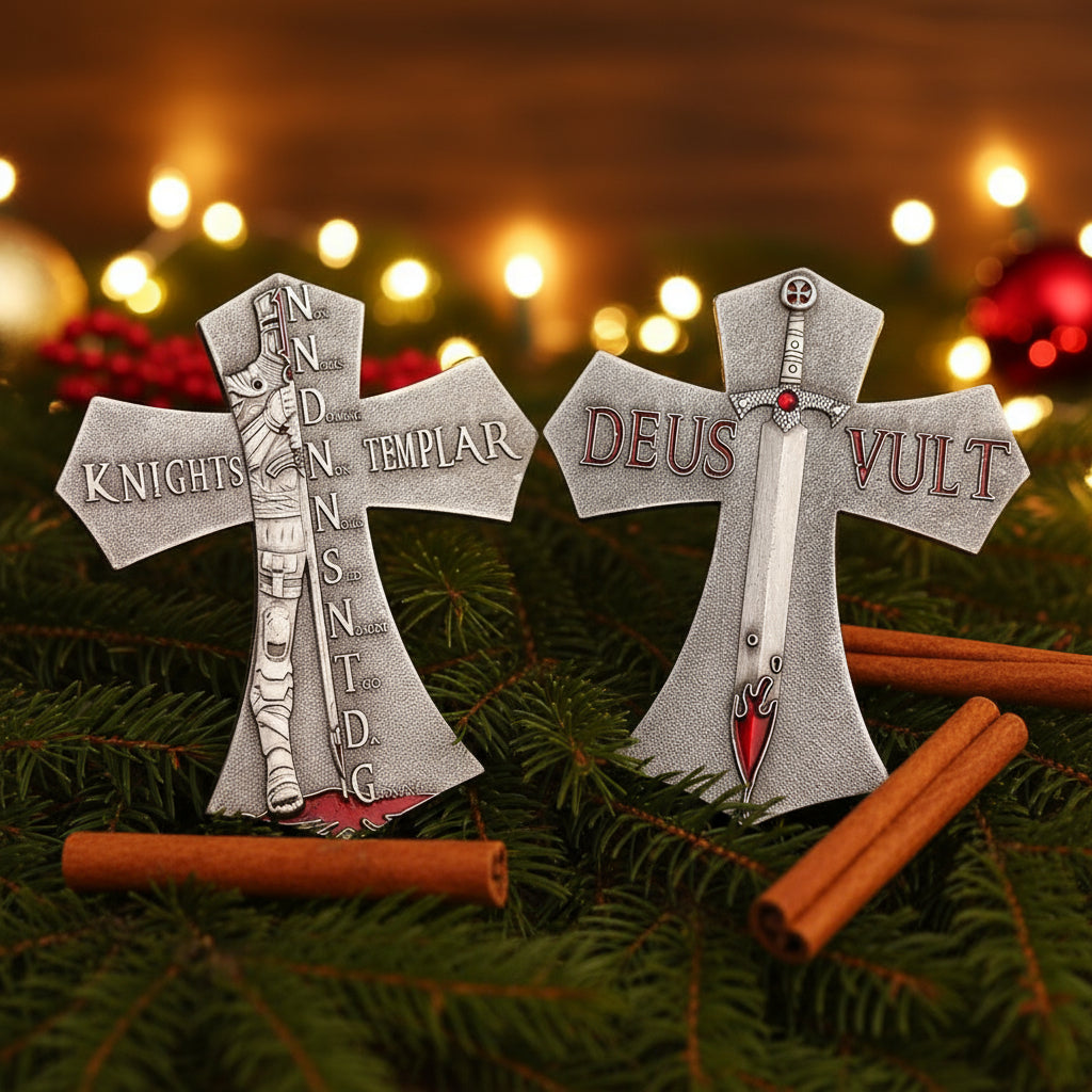 Deus Vult Knights Templar Challenge Coin mysite