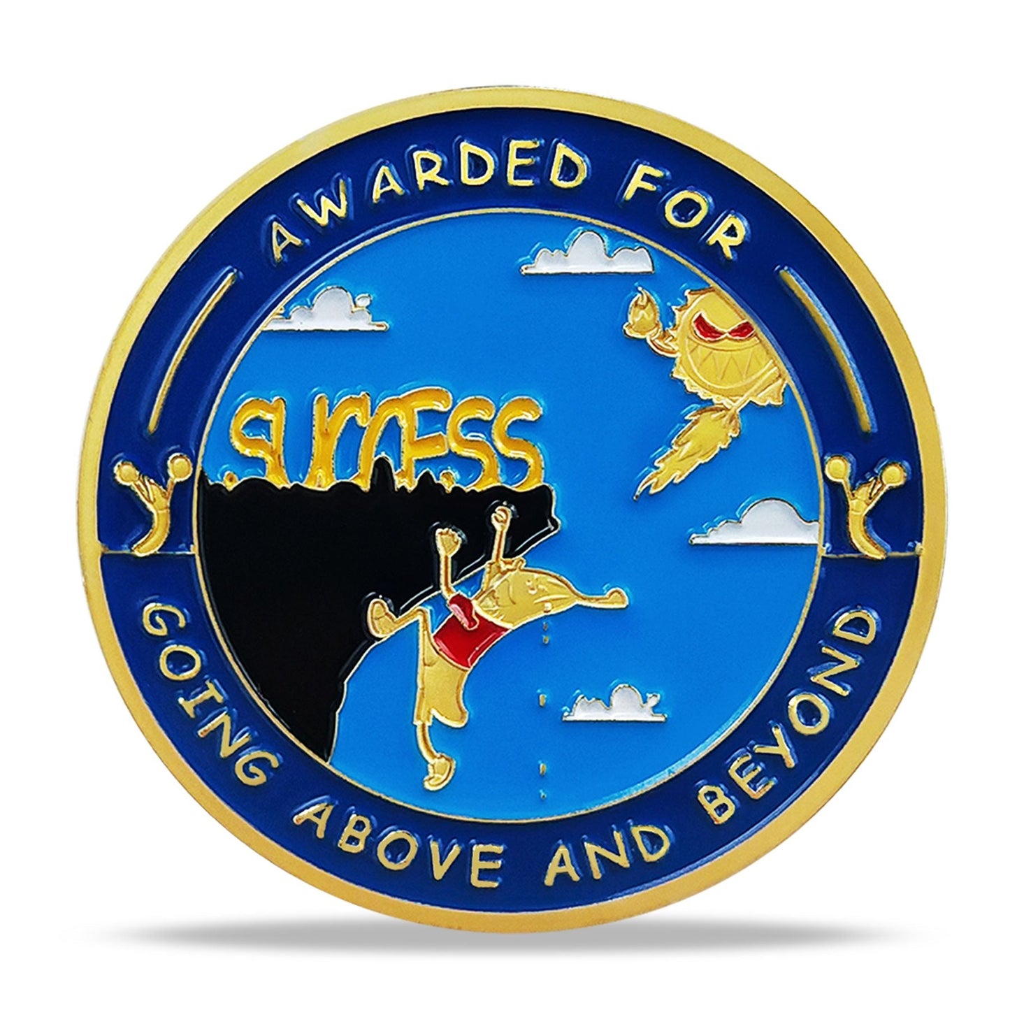 Encouragement Challenge Coin-Employee Appreciation Gifts Inspirational Thank You Coin for Students and Cowokers-Top Banana mysite