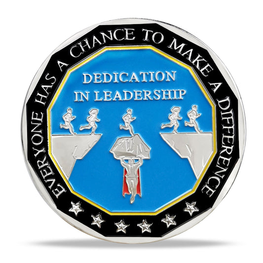 Encouragement Challenge Coin-Employee Appreciation Gifts Inspirational Thank You Coin for Students and Cowokers-Dedication in Leadership mysite