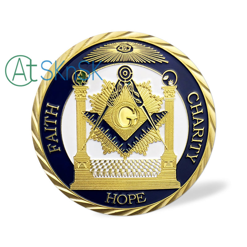 Mason Mottoes Of Freemasonry's Challenge Coin mysite