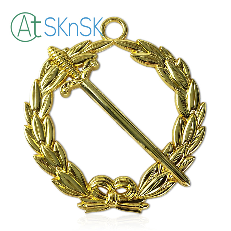 Masonic Tyler Gold Jewel Pendant the Long Sword mysite