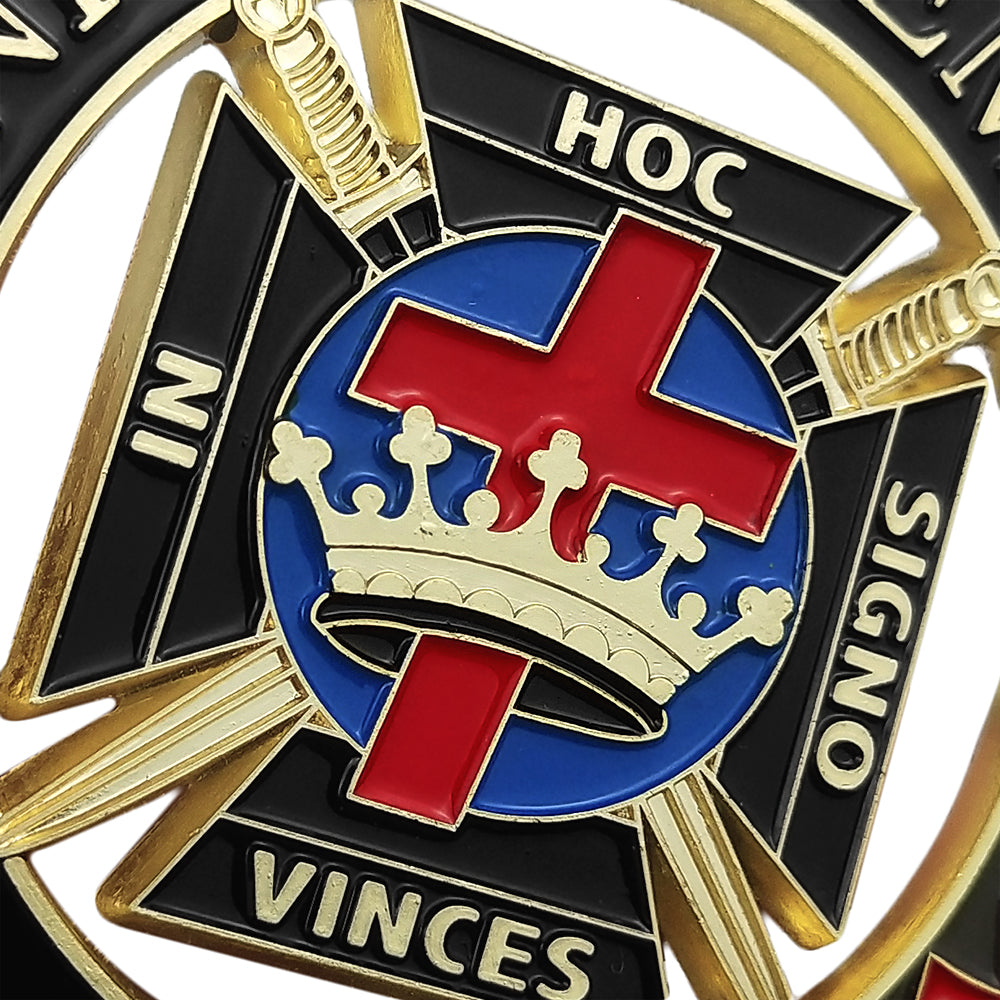 Knights Templar Auto Car Emblem mysite