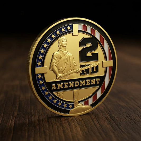 US Constitution 2nd Amendment Police Challenge Coin mysite