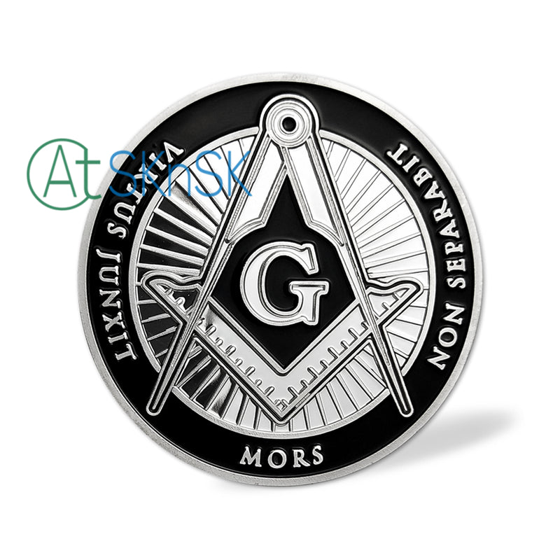 All-Seeing Eye Of Freemasonry's Challenge Coin mysite