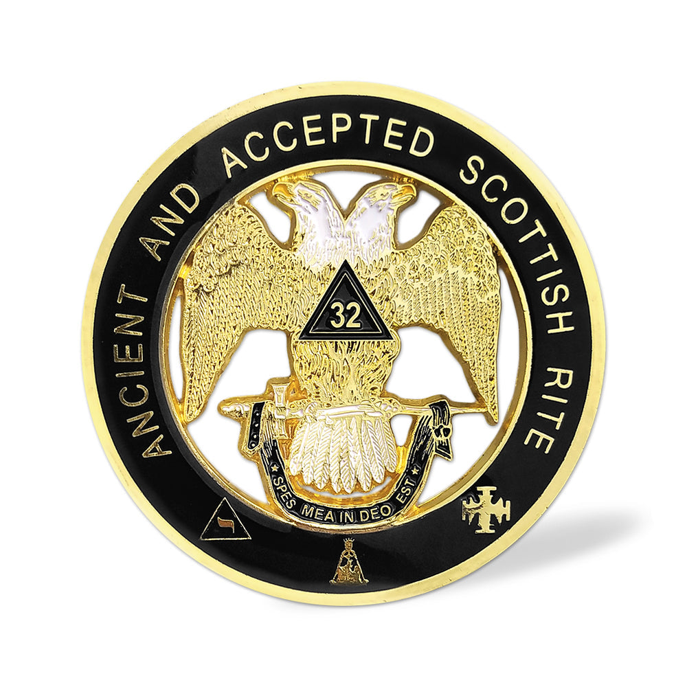 Scottish Rite 32 Auto Car Emblem mysite