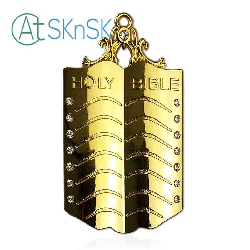 Masonic Chaplain Gold Jewel Pendant the Holy Bible mysite