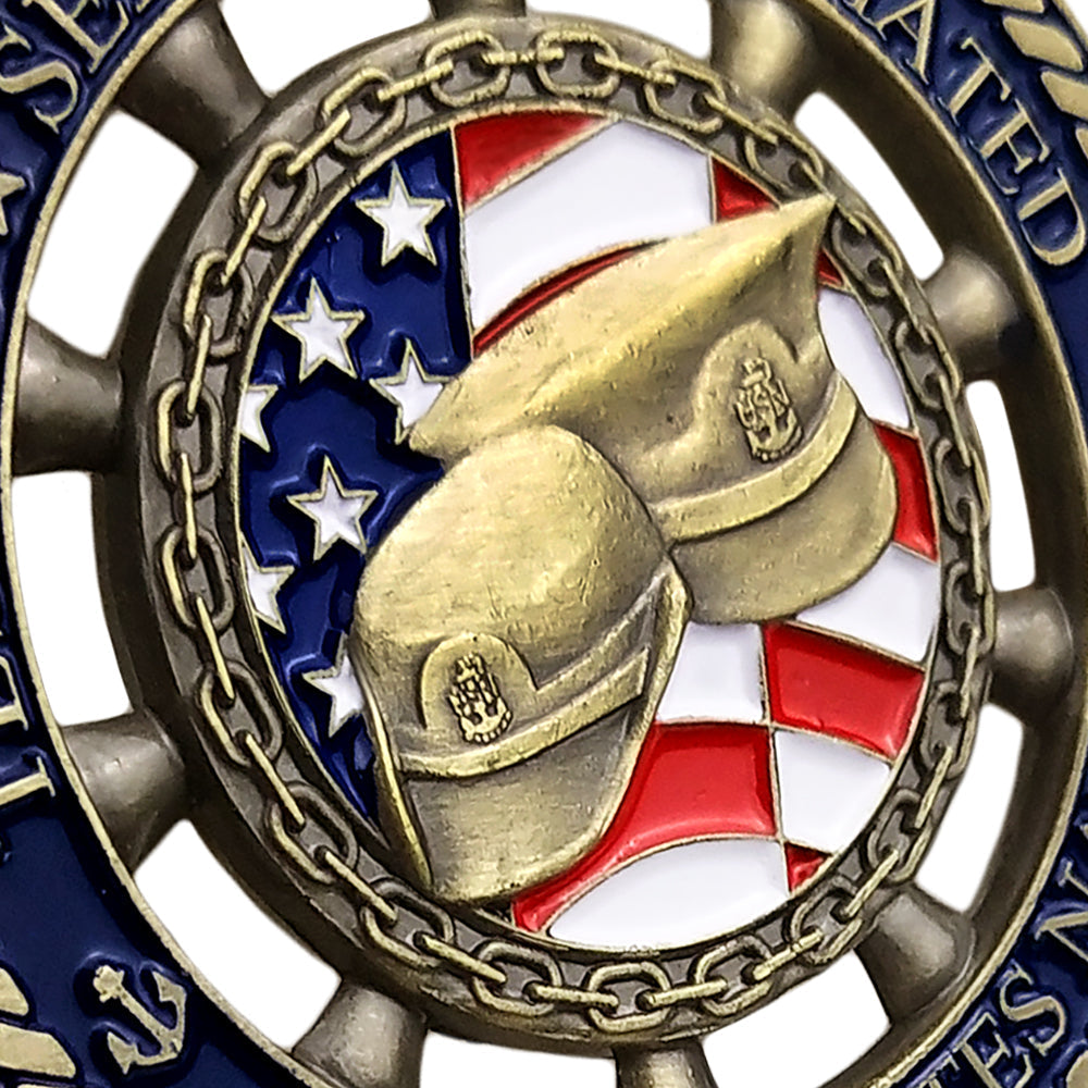 U.S. Navy Rudder Challenge Coin Navy Commemorative Gift mysite