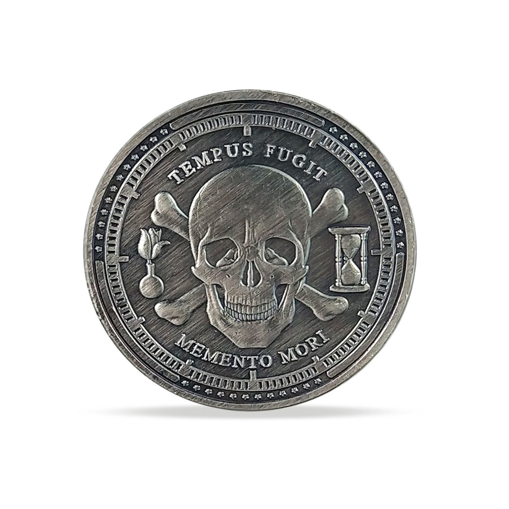 Tempus Fugit Memento Mori Fac Vitam Incredibilem Memento Vivere Challenge Coin mysite