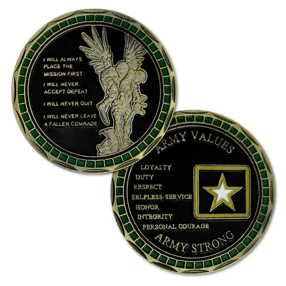 United States Army Values Challenge Coin-AtSKnSK mysite