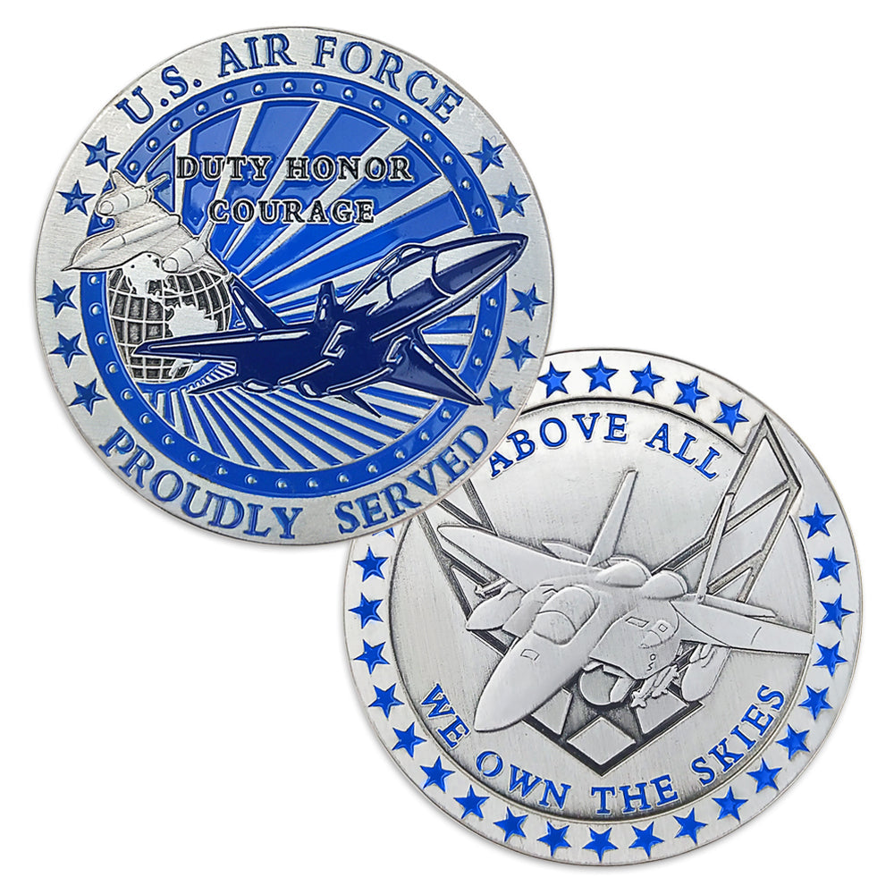 Us Air Force Earth Challenge Coin mysite