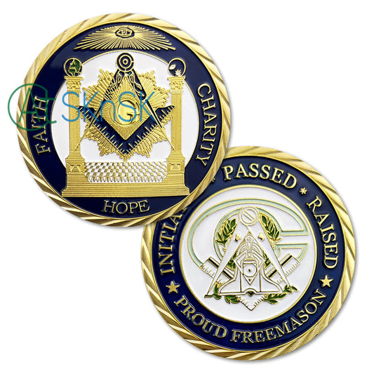 Mason Mottoes Of Freemasonry's Challenge Coin mysite