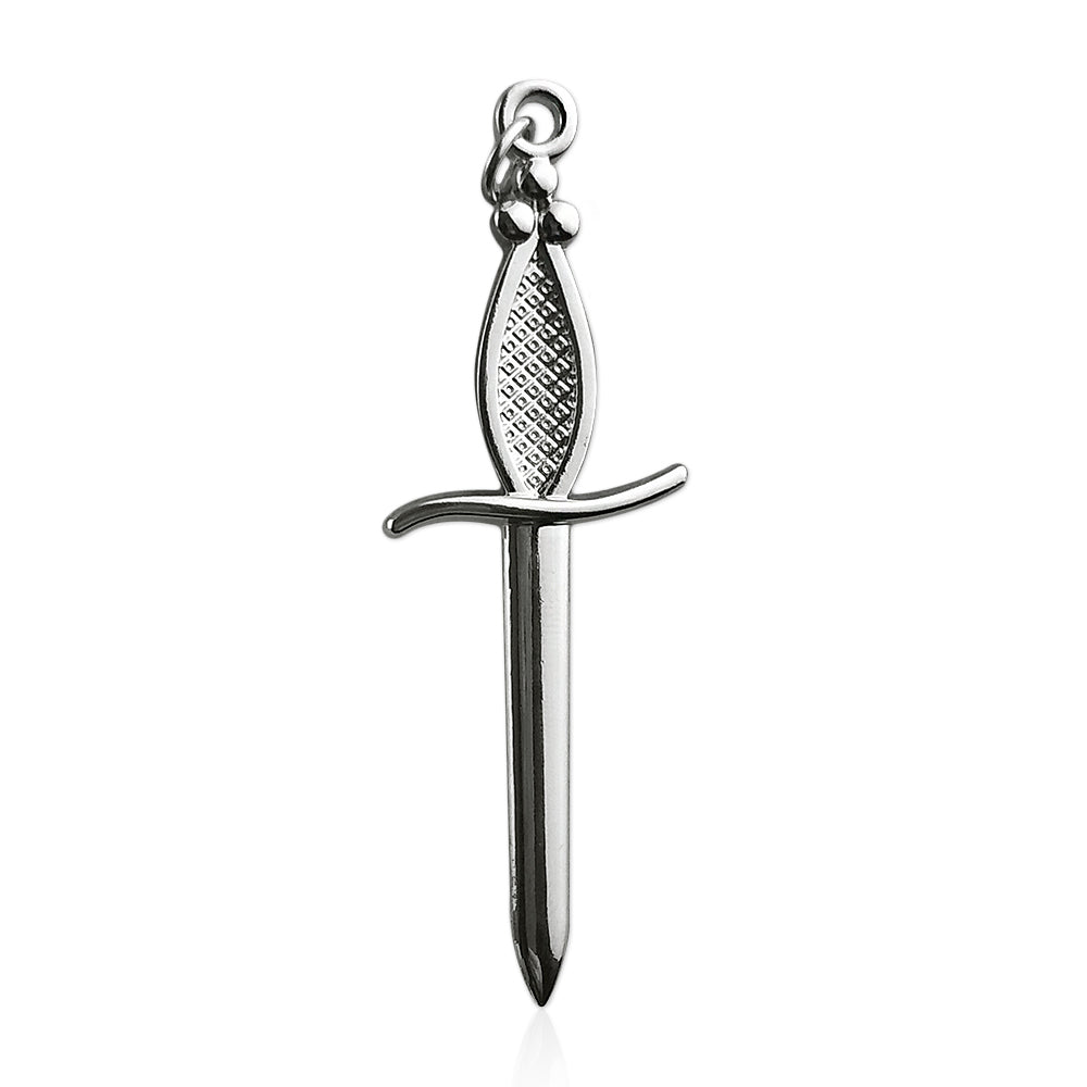 Masonic the Long Sword Tyler Sliver Jewel Pendant mysite