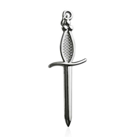 Masonic the Long Sword Tyler Sliver Jewel Pendant mysite