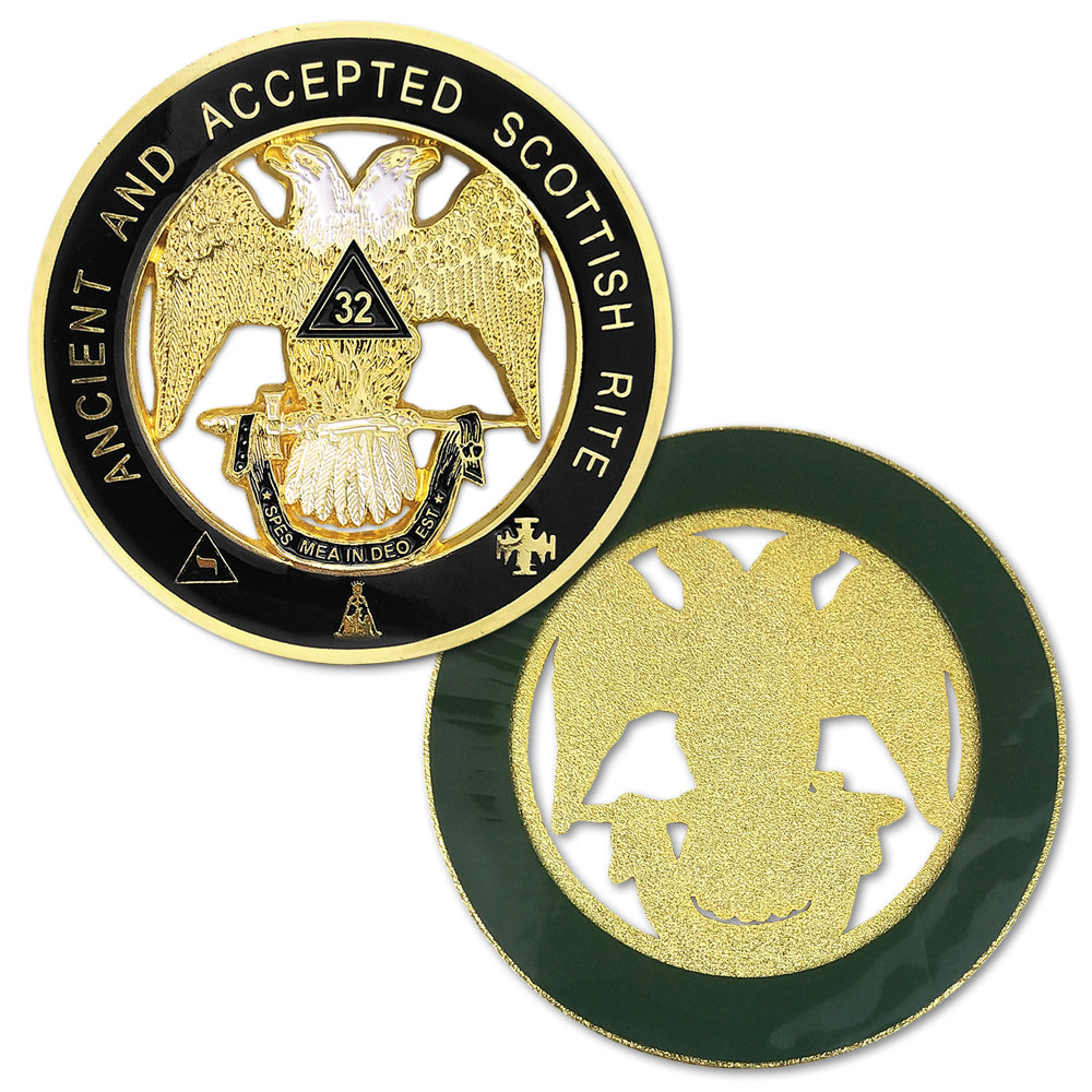 Scottish Rite 32 Auto Car Emblem mysite