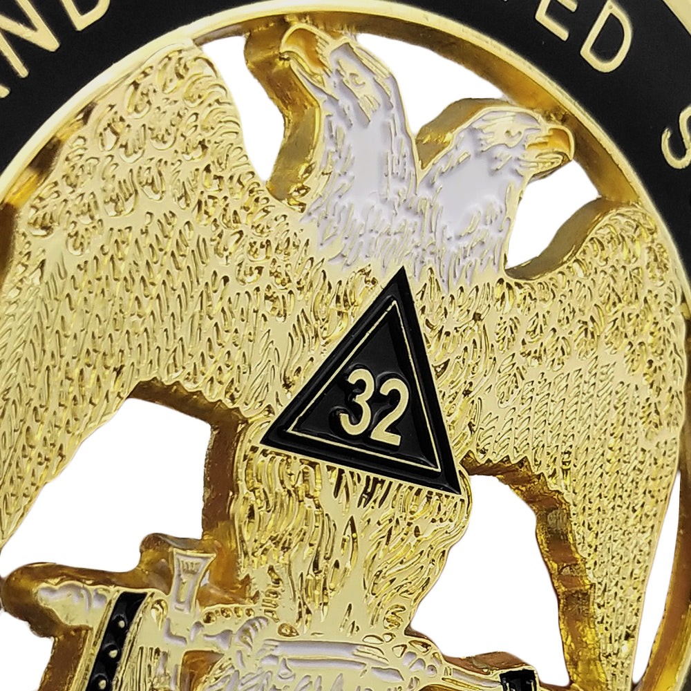 Scottish Rite 32 Auto Car Emblem mysite