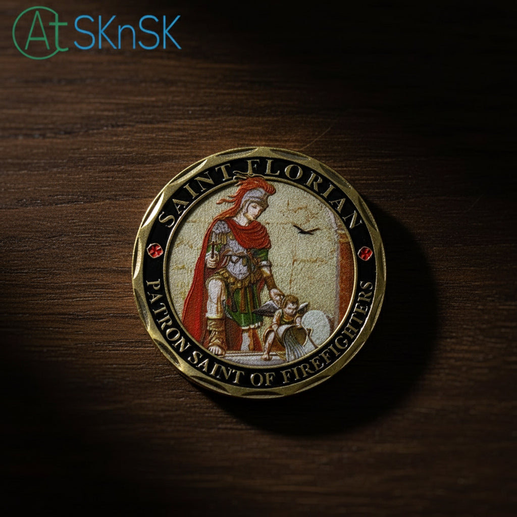 US Firefighter St Florian Challenge Coin mysite
