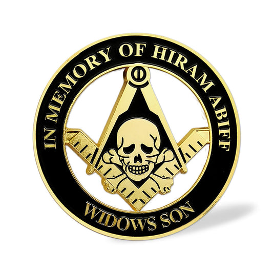 Hiram Abiff Auto Car Emblem mysite