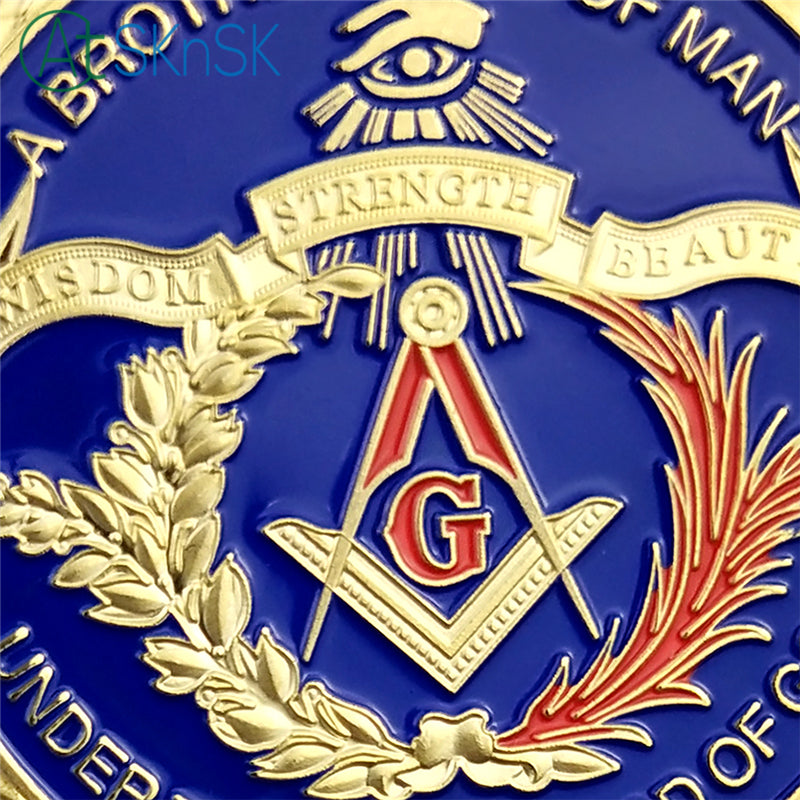Brotherhood of Freemasonry's Challenge Coin mysite