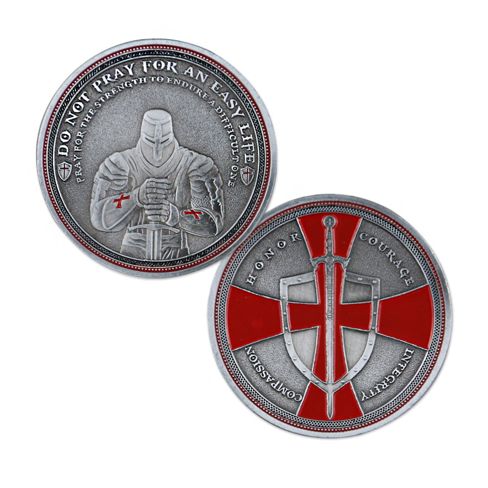 4 Pac Sets Knight Templar Challenge Coins Gift mysite
