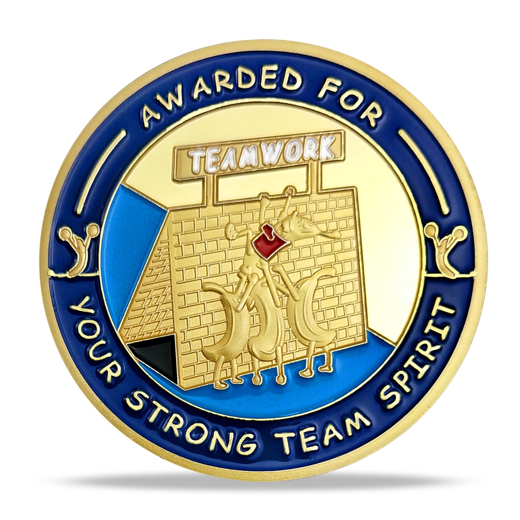 Encouragement Challenge Coin-Employee Appreciation Gifts Inspirational Thank You Coin for Students and Cowokers-Team Work mysite