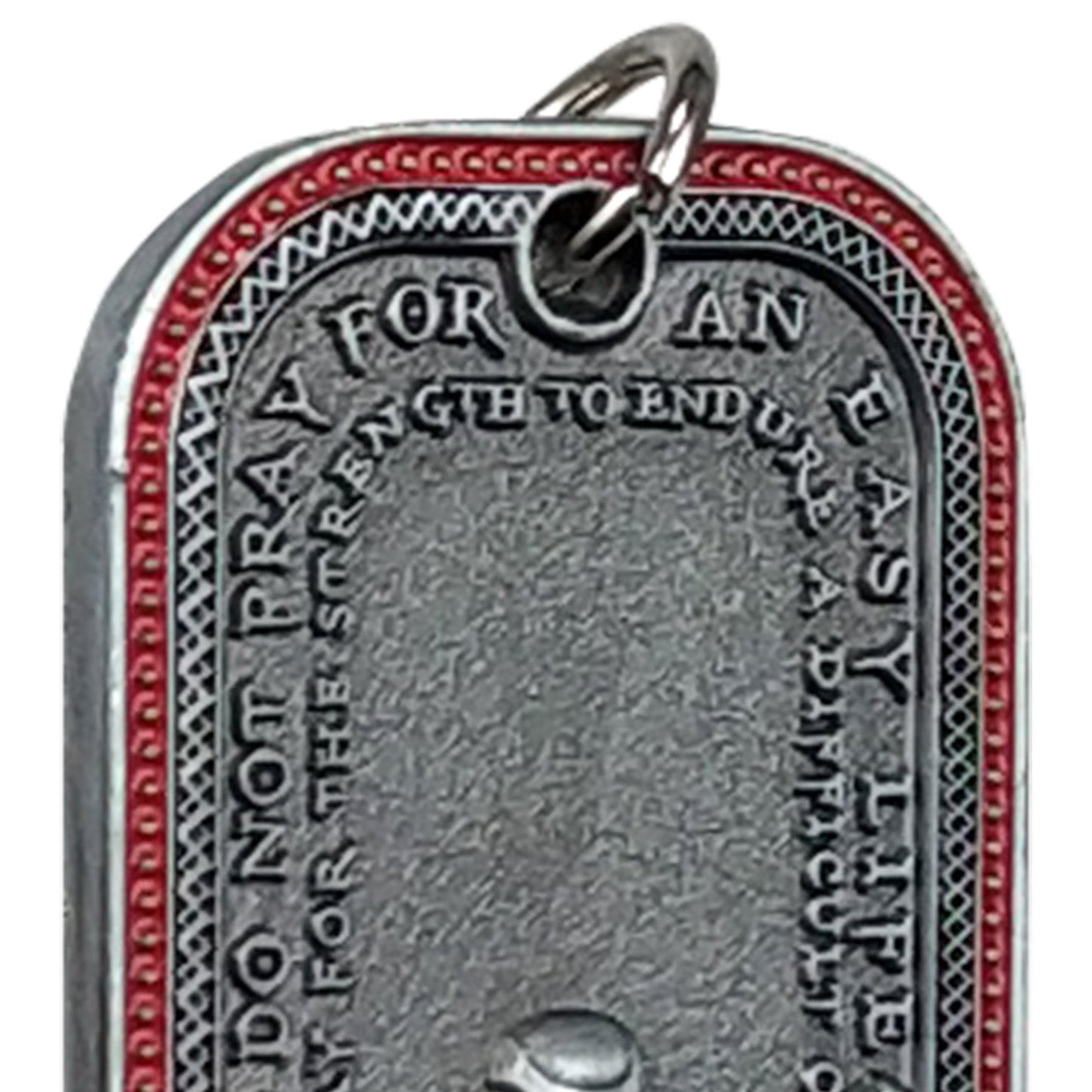 Knights Templar Cross Dog Tag Crusader Sword and Shield Life Creed Necklace mysite