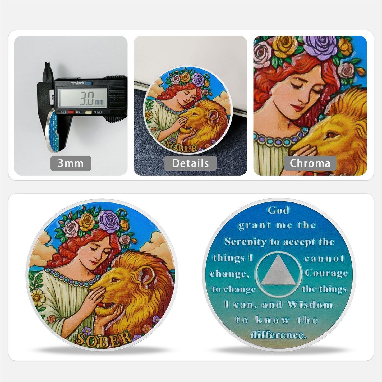 Elegance and Strength Sobriety Coin mysite