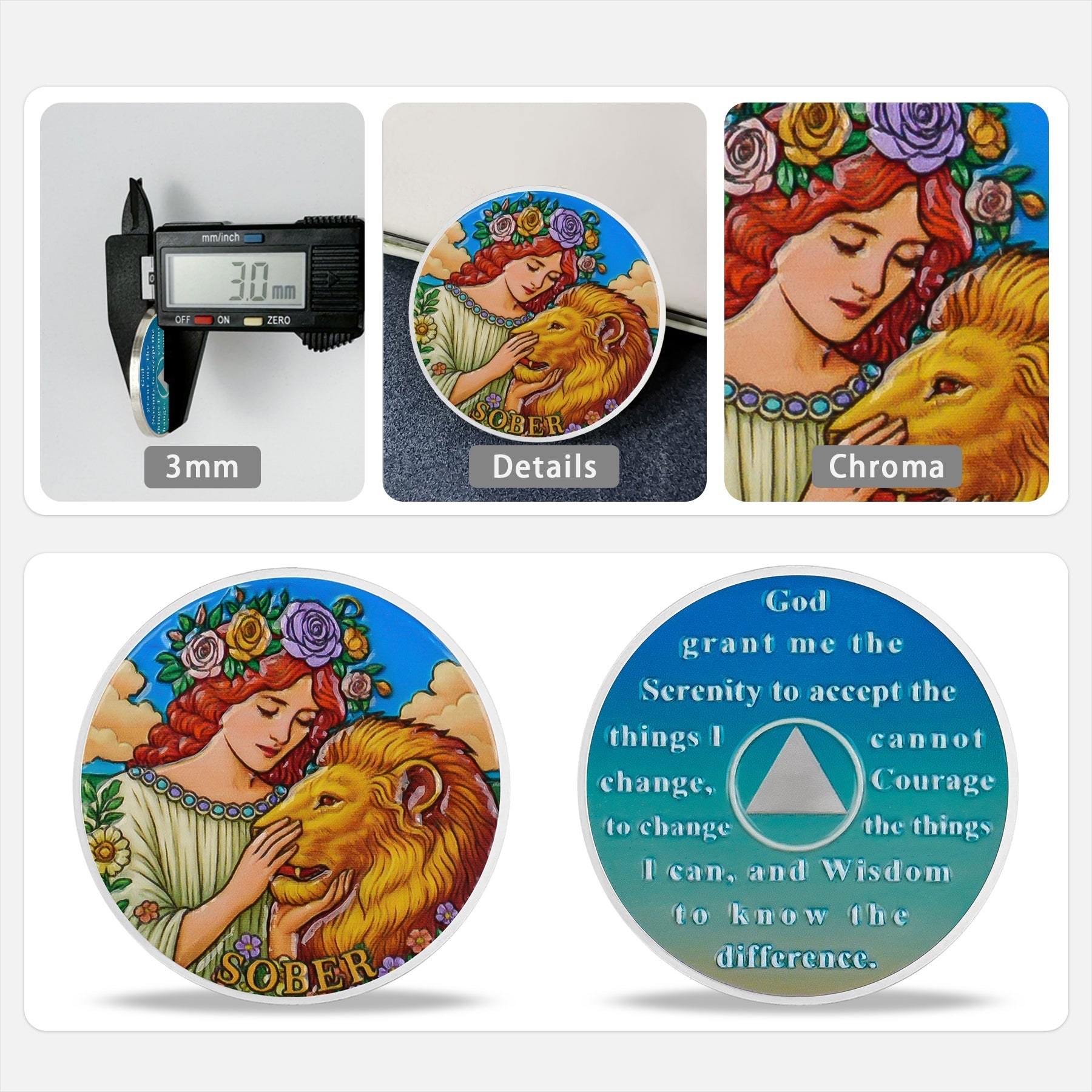 Elegance and Strength Sobriety Coin mysite