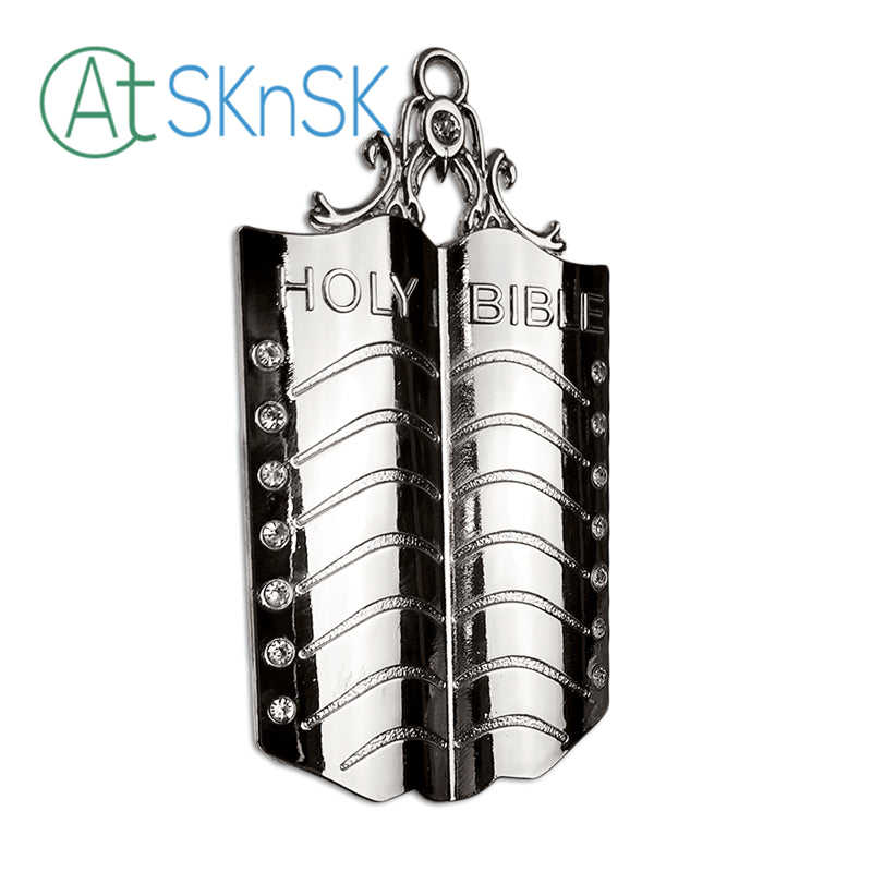 Masonic Chaplain Silver Jewel Pendant the Holy Bible mysite